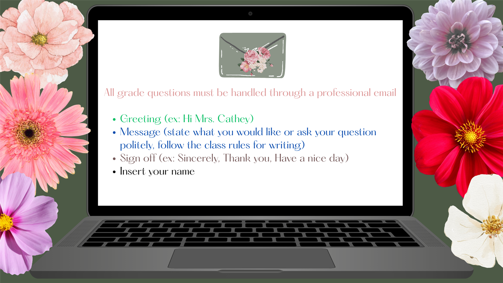 Email Expectations 